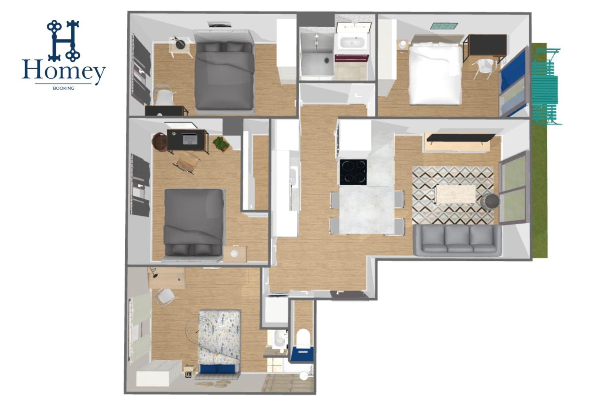 Homey La Coloc Du 40 - Colocation Haut De Gamme De 4 Chambres Uniques Et Privees - Proche Transports En Commun - Aux Portes De Geneve 安纳马斯 外观 照片