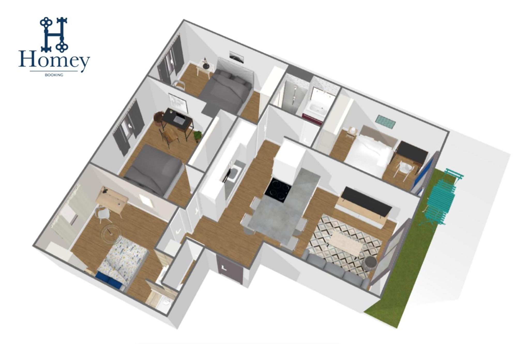 Homey La Coloc Du 40 - Colocation Haut De Gamme De 4 Chambres Uniques Et Privees - Proche Transports En Commun - Aux Portes De Geneve 安纳马斯 外观 照片